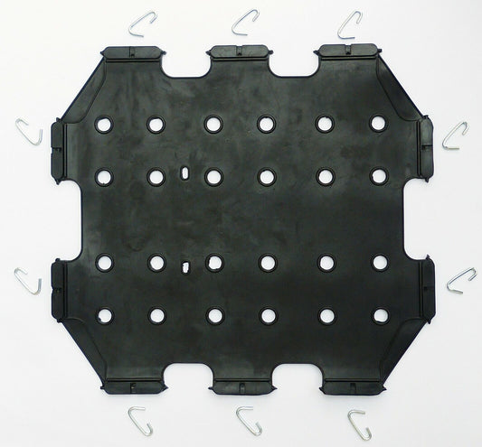 UK Made Triumph TR2 to TR6 Seat Diaphragm with Fixing Clips 612251