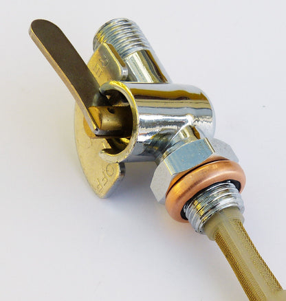 Motorcycle Petrol Tap 1/4" BSP Copper Sealing Washer, BSA Triumph Norton AJS