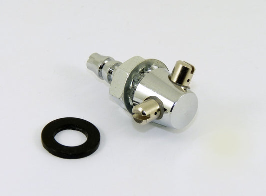 Classic Car Chrome Double Windscreen Washer Jet, Lucas Type WSB129