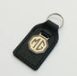 MG Enamel & Chrome Key Fob, for Midget, MGA, MGC, MGB GT, Midget, MGF, MGTF etc