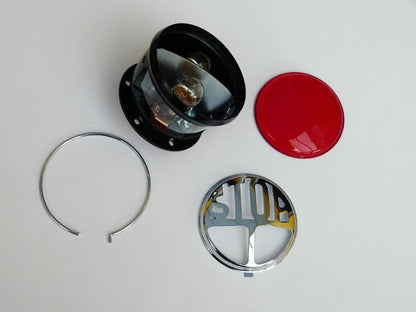 Miller Vincent / Velo Type Motorcycle Rear Red Stop Tail & Number Plate Light