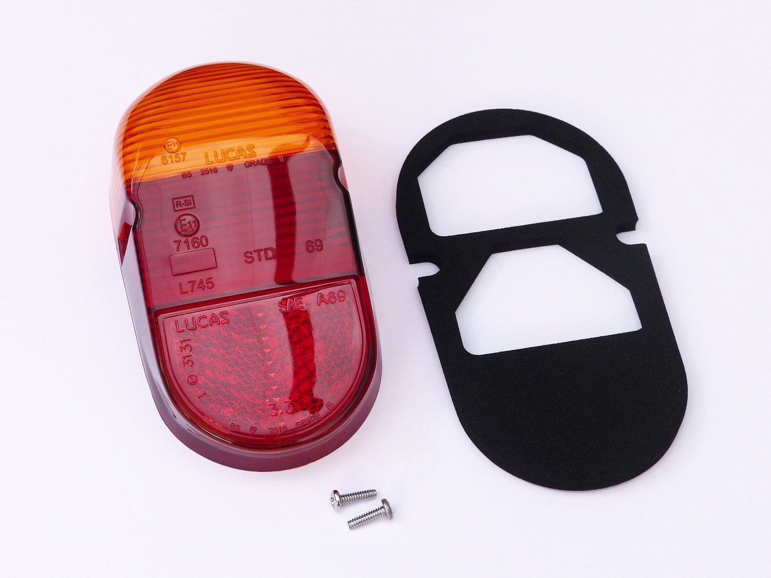 Lucas L745 Rear & Indicator Lens & Reflector, Morris Minor 1000 Saloon, 37H2987