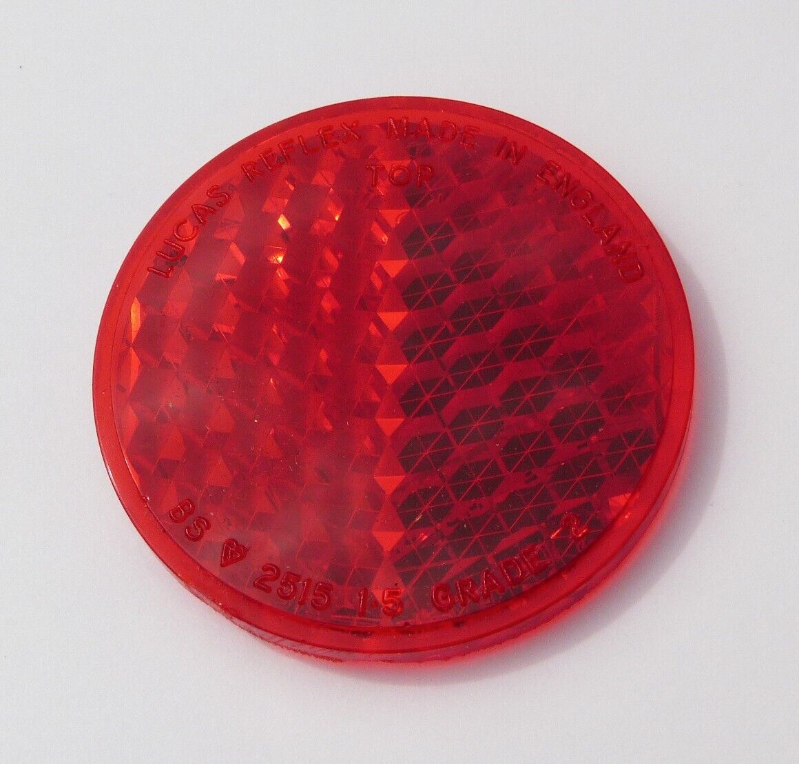 Genuine Lucas NOS 574749 RER2 RER5 RER6 RER7 RER16 RER18 Red Reflector Lens