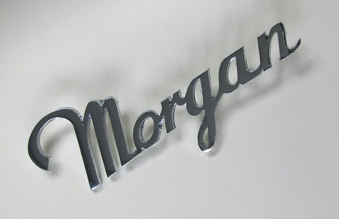 Morgan Script Chrome Badge, Morgan part; MBC2300 – Classic Bits