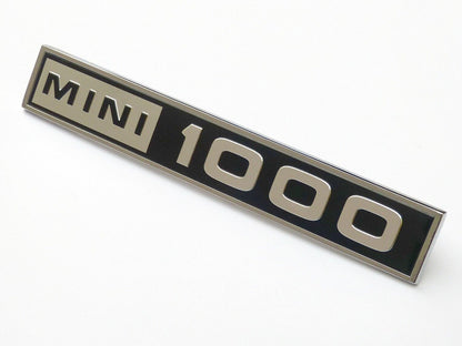 Classic Mini Mk3 1000 Concours OEM Boot Lid Badge, BMC Part; CZH1357