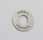 MGB & MGBGT Satin Stainless Steel Overdrive Switch Escutcheon Plate BMC AHH6277
