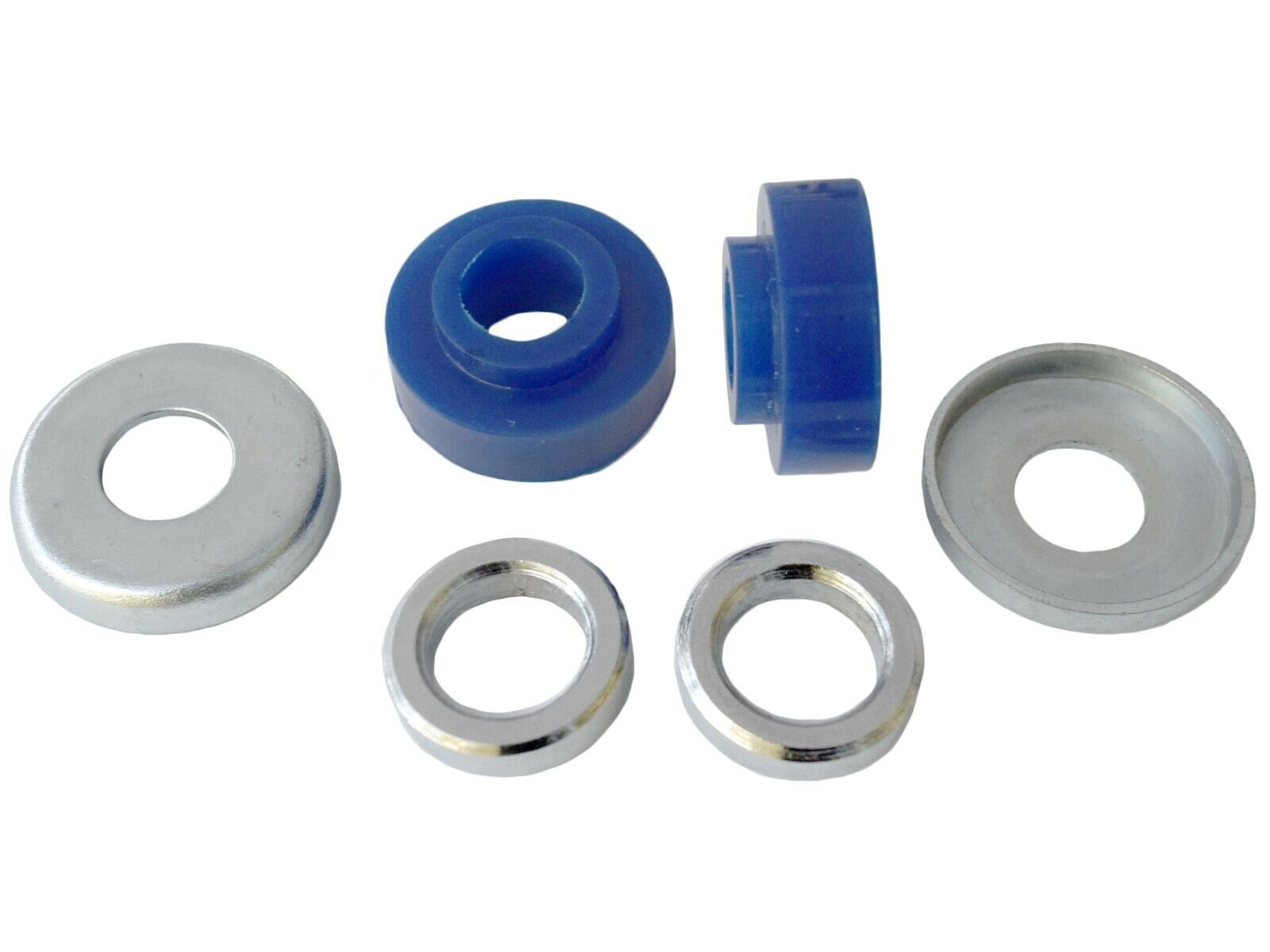 Chrome, Polyurethane Rocker Cover Fixing Kit, MGA, MGB, MGBGT, Sprite & Midget