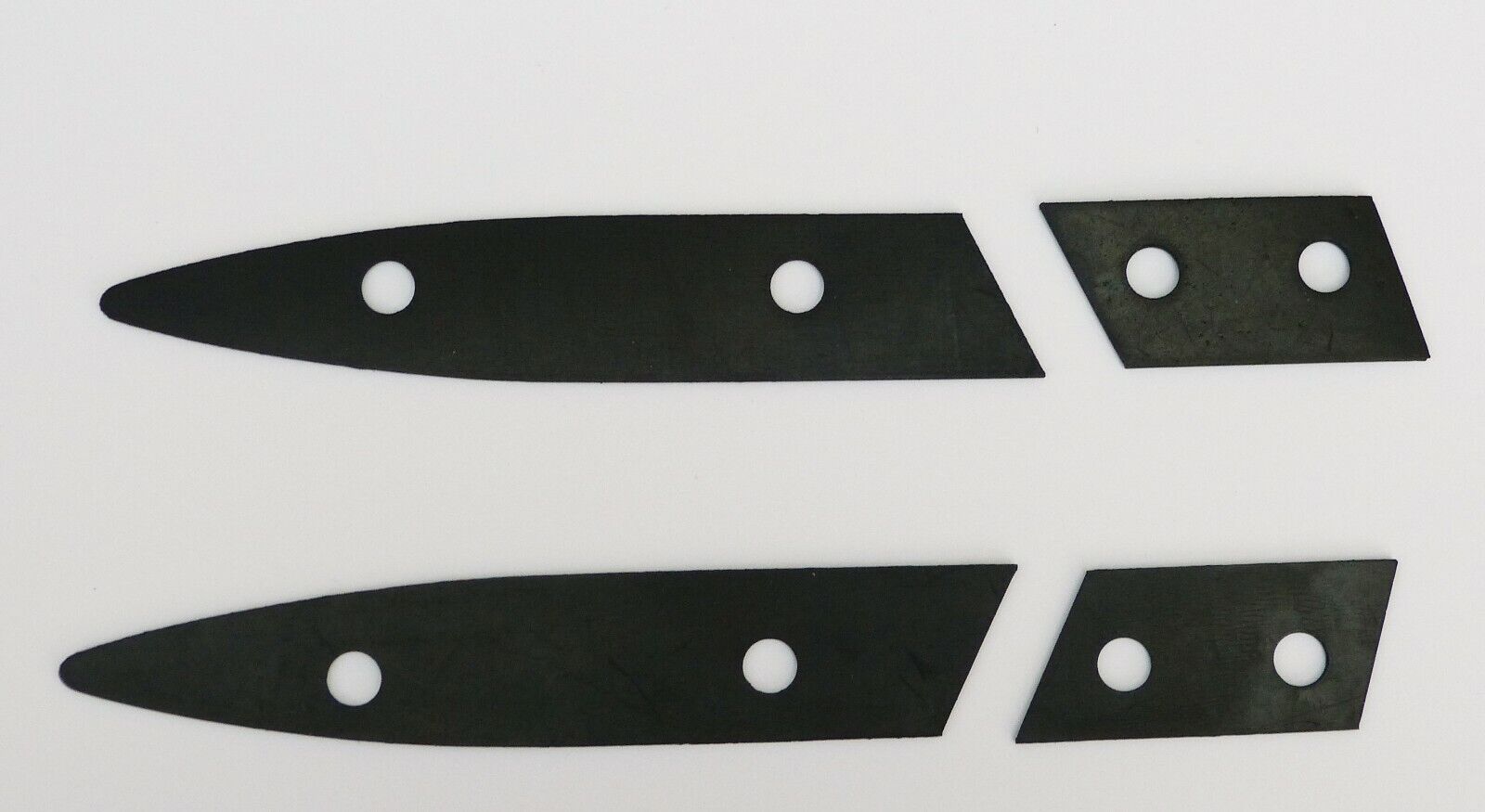Pair Austin Morris Minor Rubber Bonnet Hinge Gaskets, Morris BPF133 & BPF134