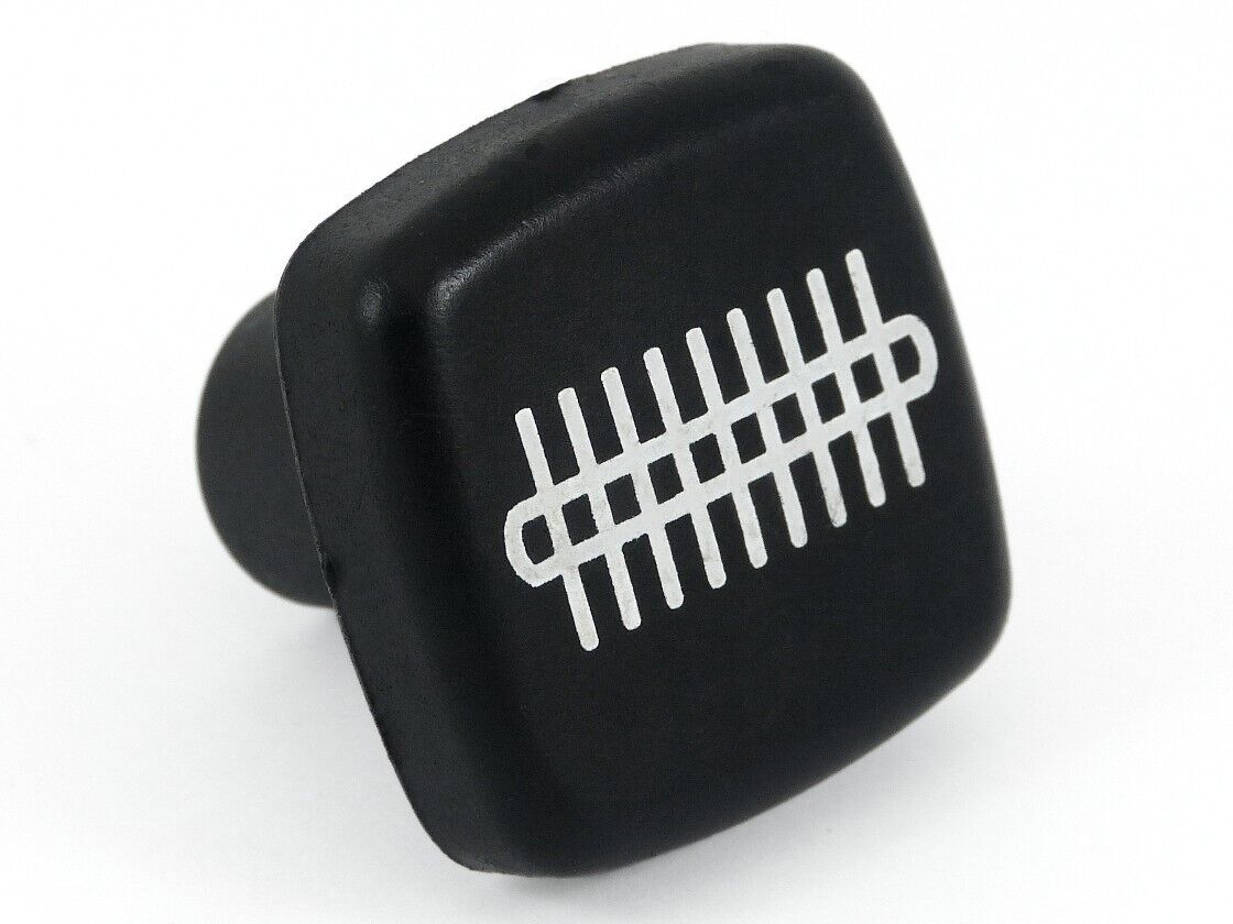 Triumph 712903 TR250 TR5 TR6 Water Valve Control Pictorial Type Black Knob