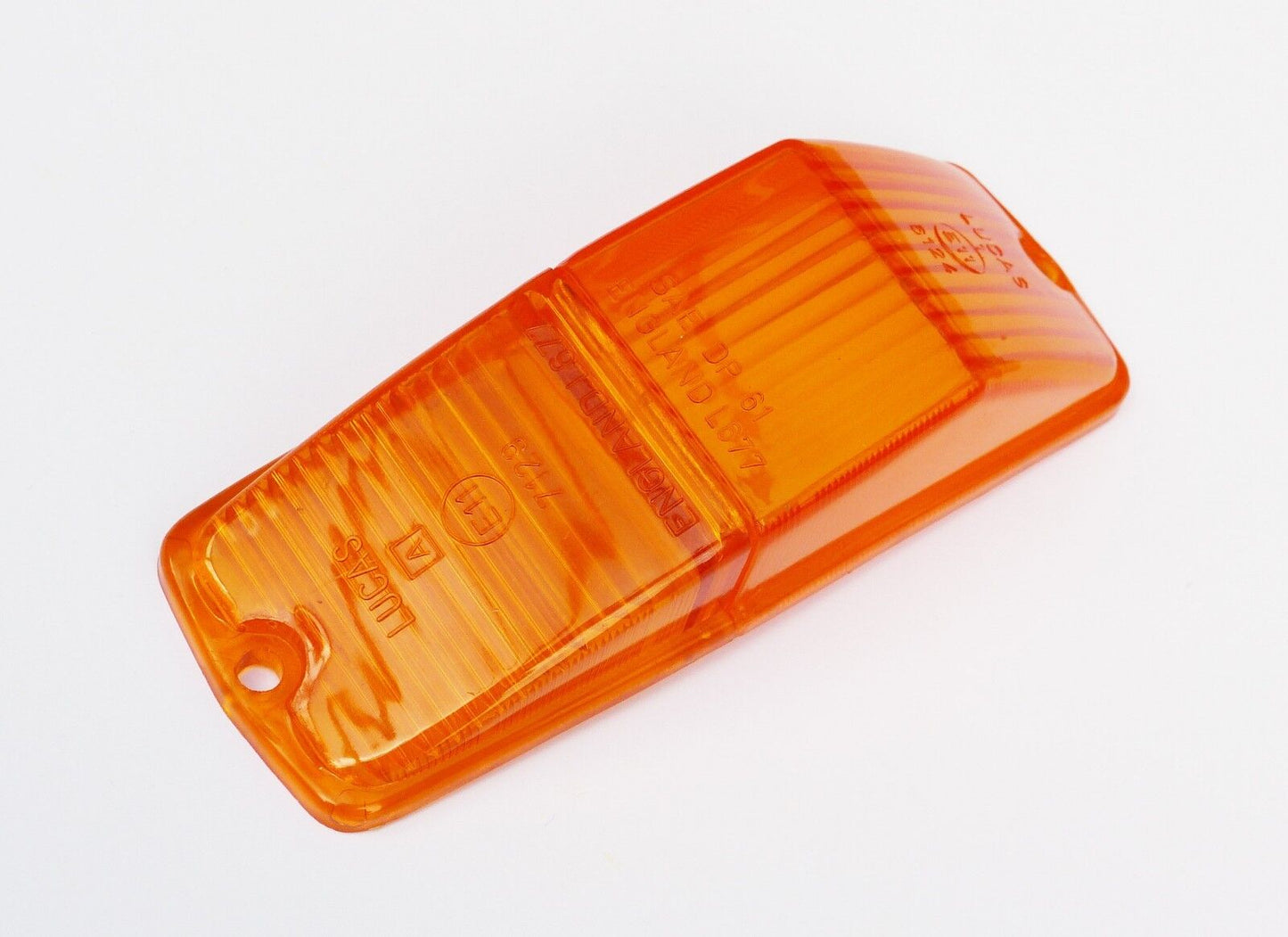 Lucas L677 Side and Indicator Amber Lens Set, for MGB Spitfire, 516306 & 518145