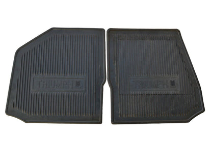 Triumph Spitfire Mk 1, 2, 3, 4, 1500 & GT6 Rubber Flour Footwell Mat, AM6820-2