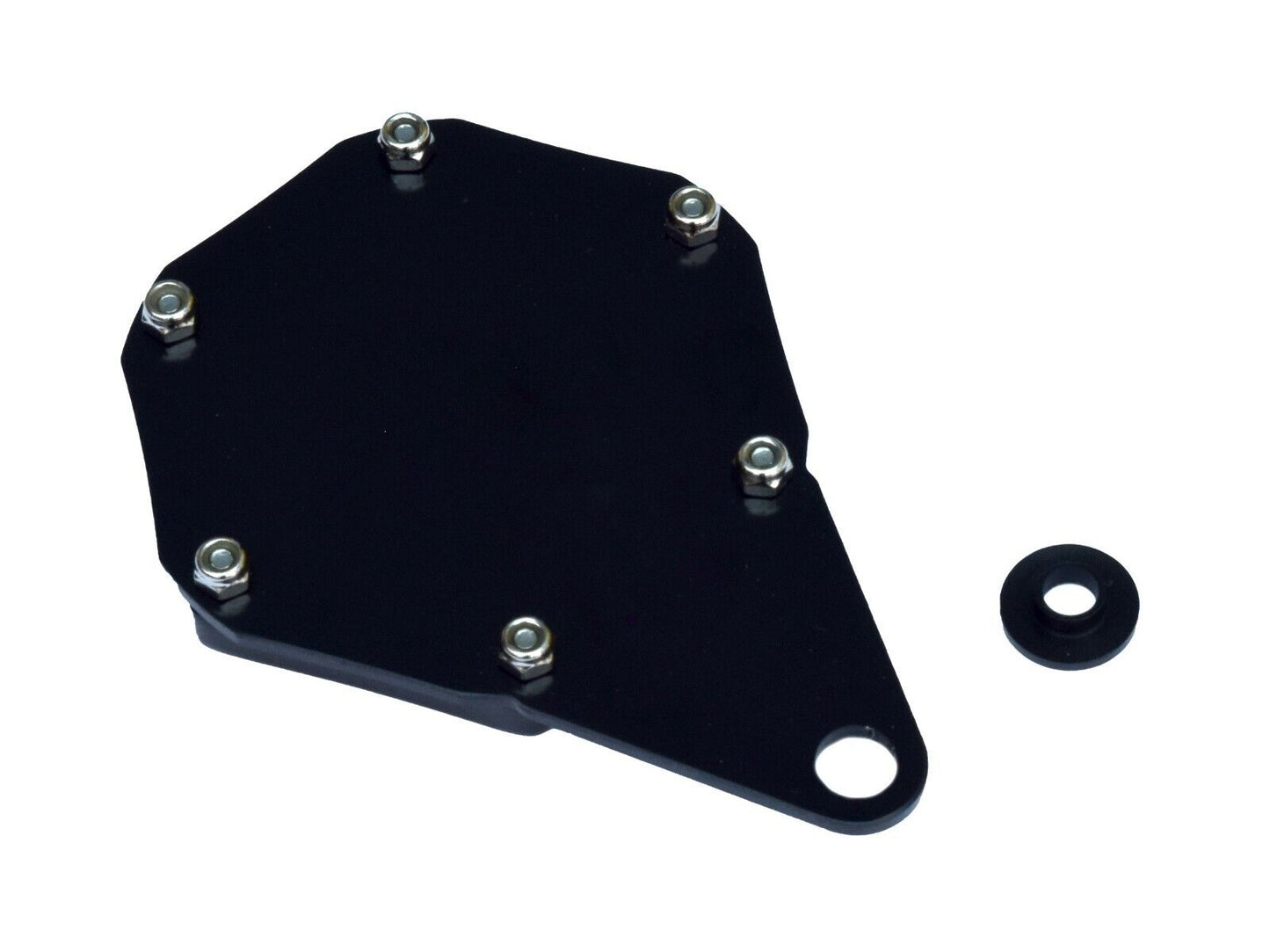 Anodised Aluminium Hexagonal Sport Style Motorcycle Tax Disc Disk Holder