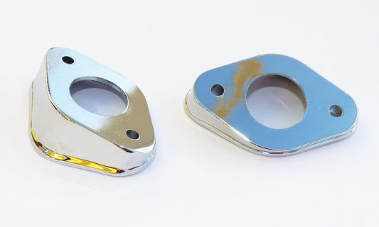 Lucas L534 Number Plate Light Plinths, MG part AHH6398 & AHH6399