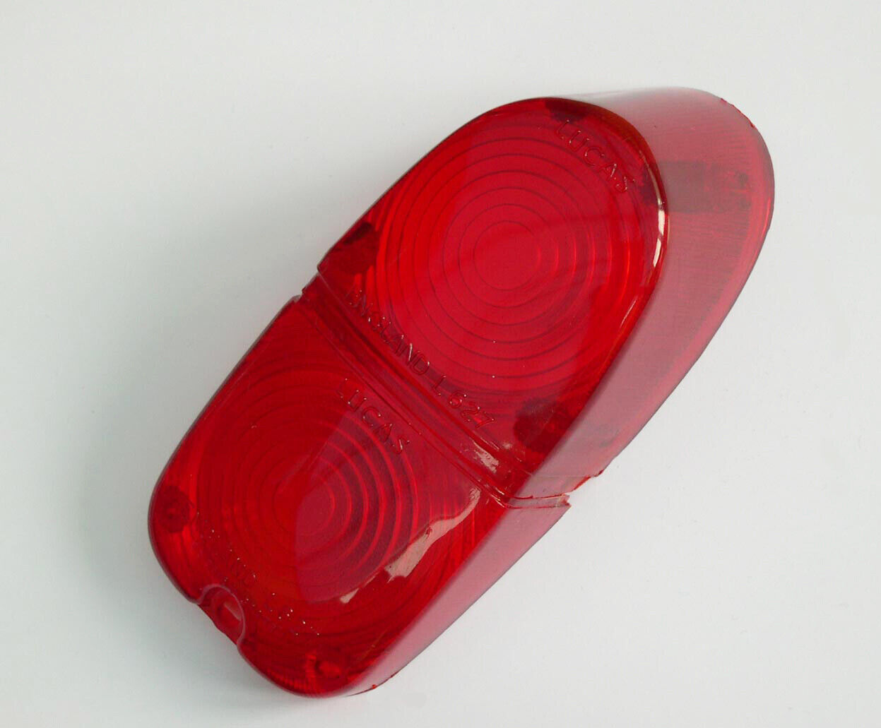 Lucas L627 Rear Red Lens, for US / USA Specification Jaguar XK150 Jaguar Mk2, V8