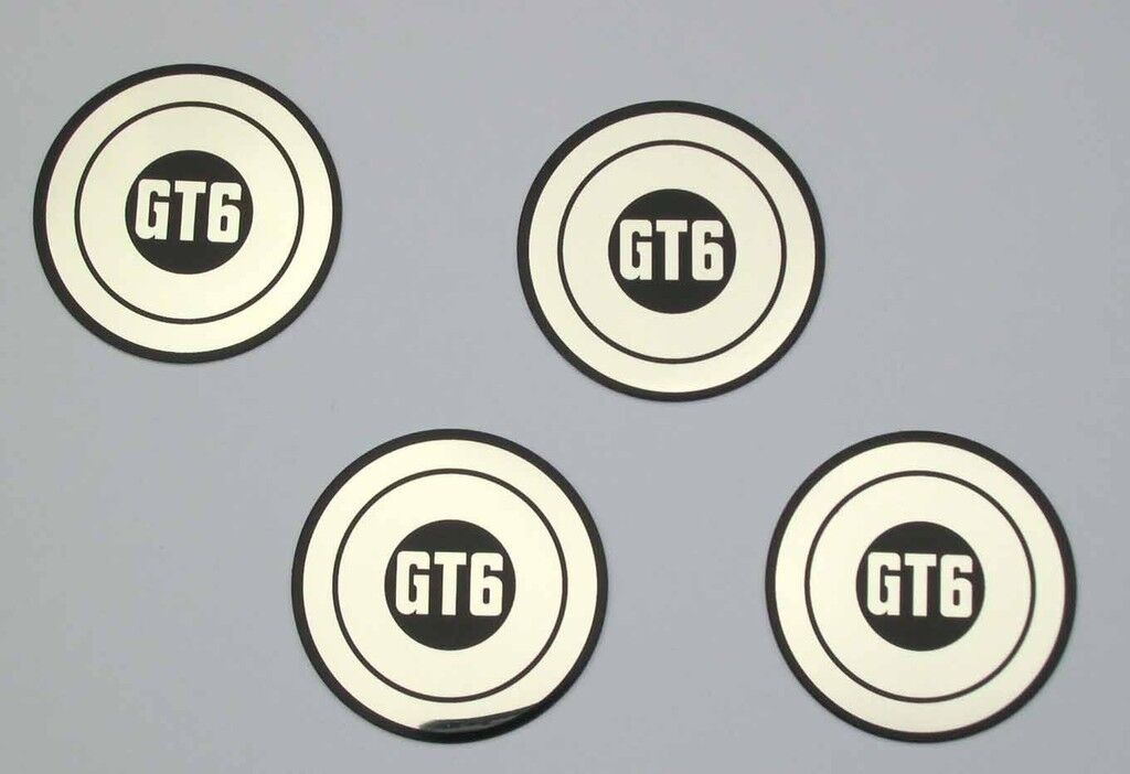 Triumph GT6 Wheel Centre Badge Set of 4, Triumph part 624632