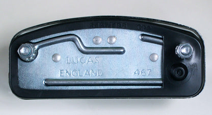 Lucas L467 Chrome Classic Car Number Plate Light, 127916/2 56790 BHA4153