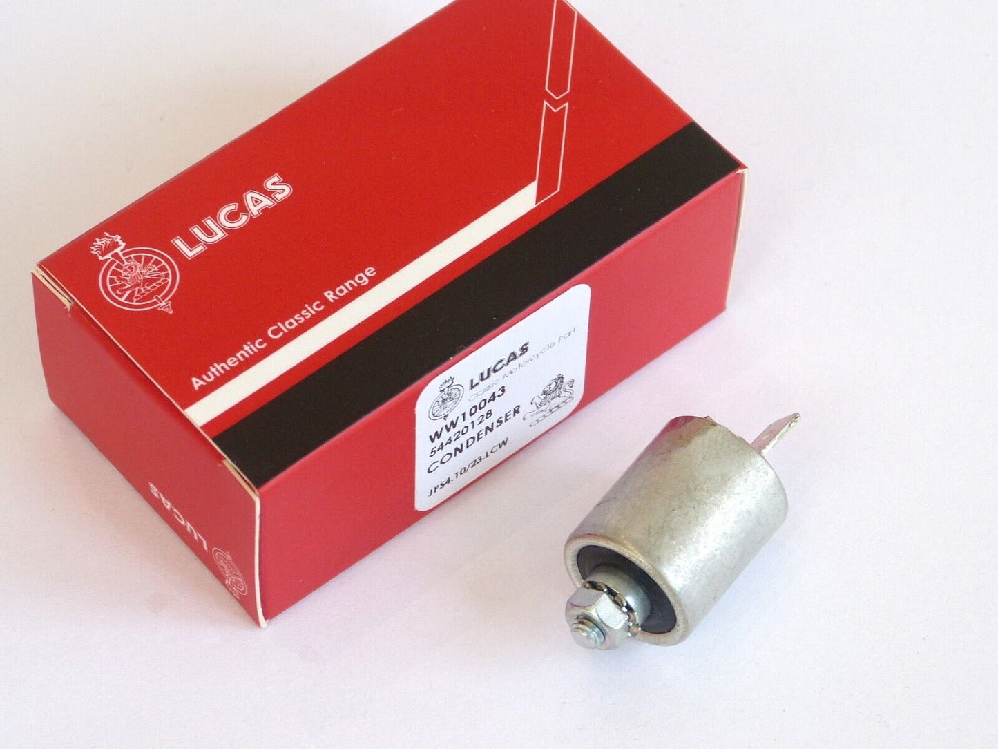 Lucas 54420128 2CP Ignition Condenser, Triumph Twins Triples BSA Triples Norton