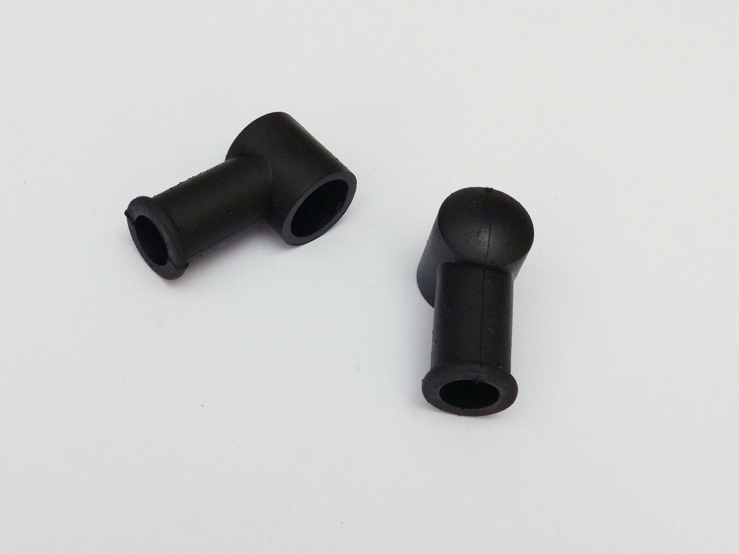 Pair Classic Car Starter Switch Black PVC Terminal Boot, BMC part 8G548, MG Mini