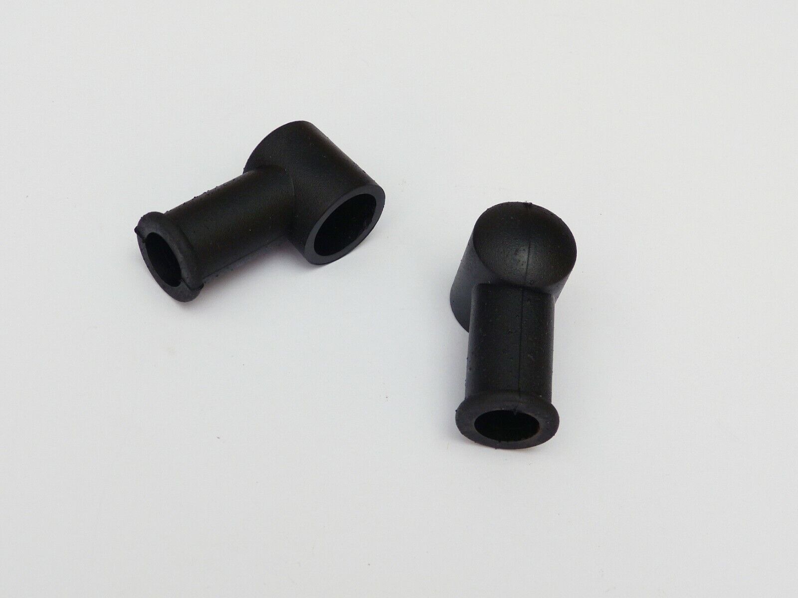 Pair Classic Car Starter Switch Black PVC Terminal Boot, BMC part 8G548, MG Mini