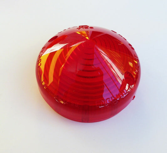 Lucas L692 Red Rear Lens 54572774, for Scimitar AC Cobra & Imp, 37H6109