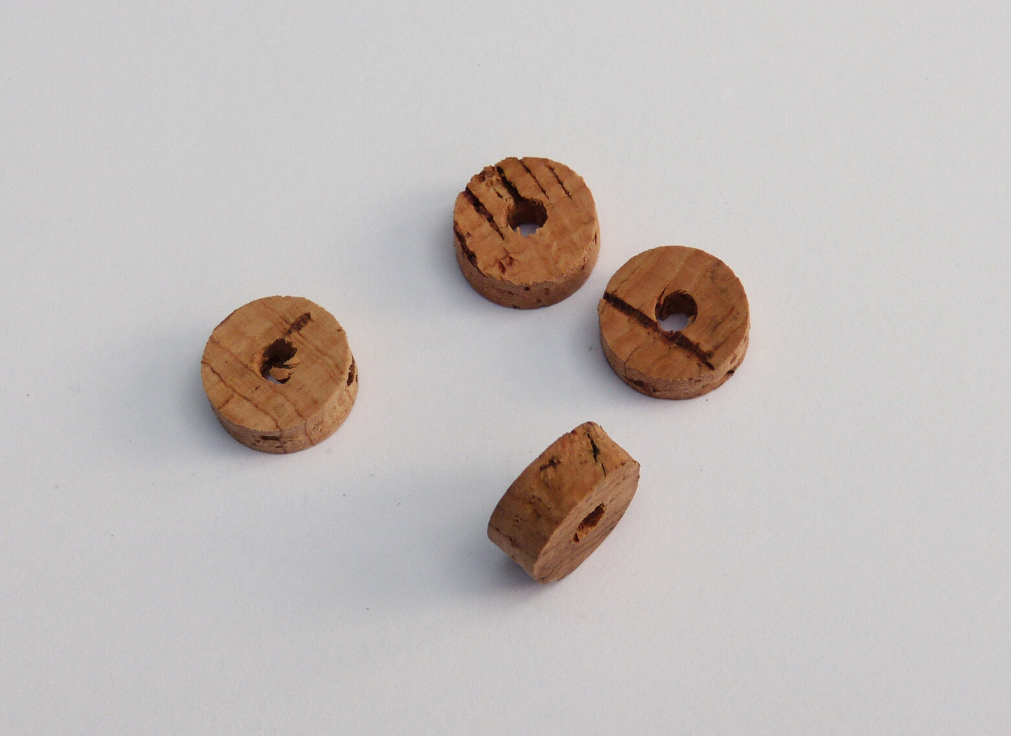 4 x Motorcycle Enots Petrol Fuel Tap Corks. Sunbeam S7 S8 BSA Triumph Norton AJS