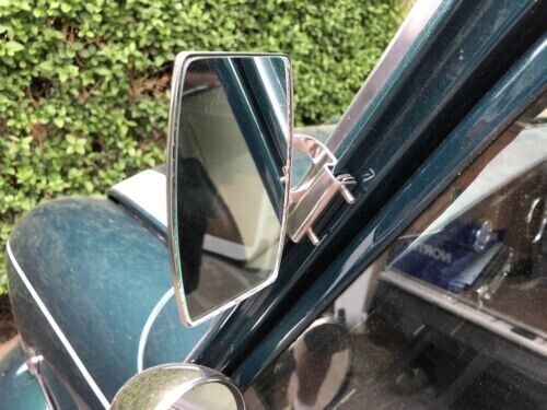 Austin BMC Classic Mini Stainless Steel LH Clamp-On Oblong Overtaking Mirror