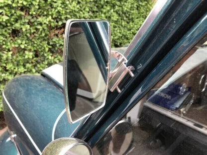 Austin BMC Classic Mini Stainless Steel LH Clamp-On Oblong Overtaking Mirror