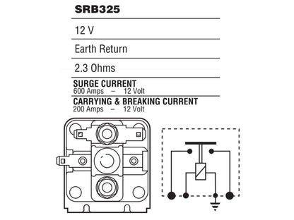 Lucas 4ST Starter Motor Solenoid SRB325 / BMK1727, for Mini Ducati Morris etc