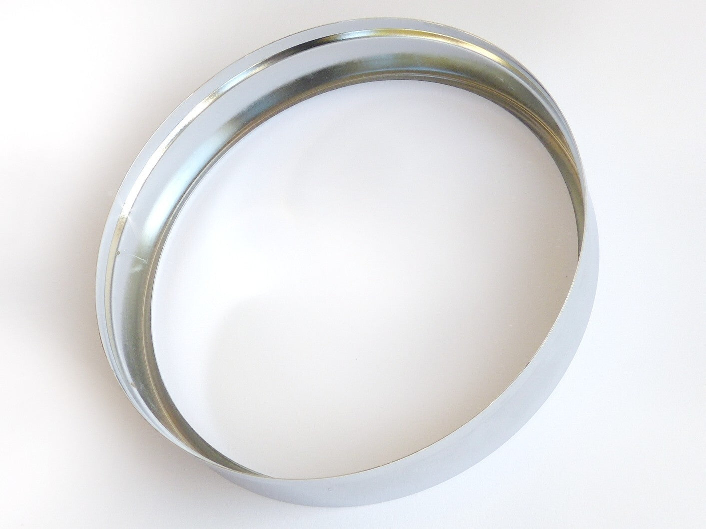 New Chrome Smiths Centre Speedo 5" Gauge Bezels for Classic Mini 1959-67 AJH5134