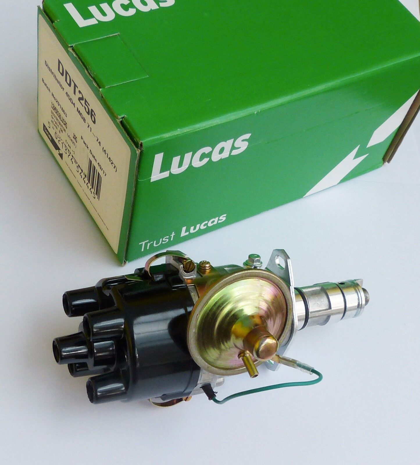 MGB Lucas 45D4 Distributor DDT256, Lucas No 41427, BMC No 12H5038