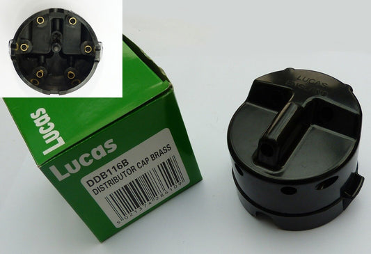 Lucas DDB116 Side Entry Distributor Cap 25D6, Austin Healey 3000 Wolseley GDC101