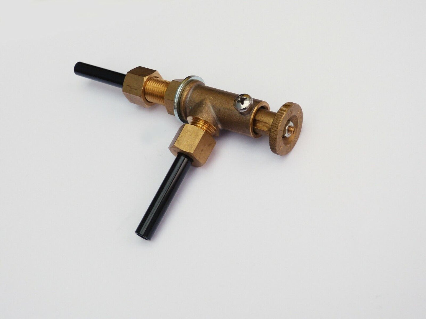 Triumph TR2, TR3 TR3A Brass Adjustable Fuel / Petrol Tap, Stanpart Number 104818