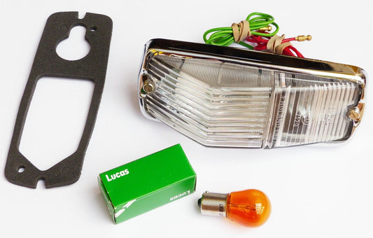 Lucas L677 Side & Clear Indicator Lamp for MGB Aston Martin Spitfire, BHA4966