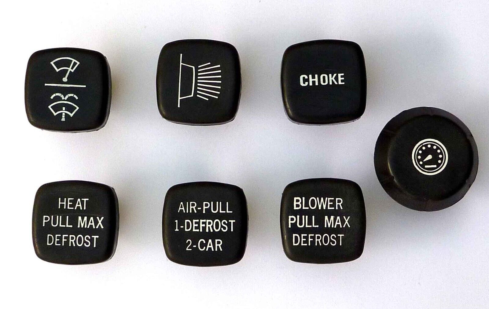 Triumph TR6 CF Models Dashboard Knob Set, GKS6007X