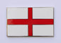 Enamel & Chrome Self Adhesive Classic Car, St George Cross England Flag Badge