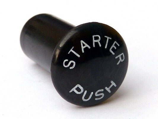 Lucas Control "Starter Push" Cable & Switch Knob, Triumph TR2, TR3 part 109311