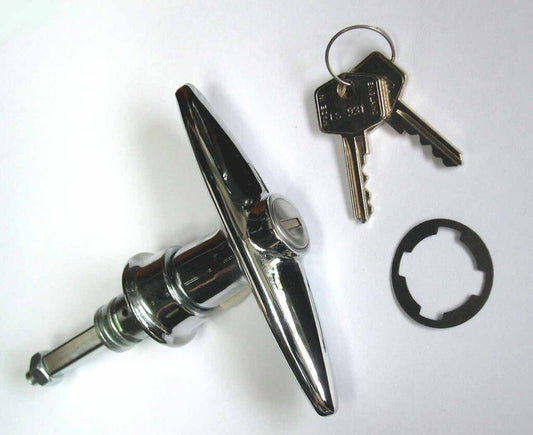 Boot Lid Handle & Lock for Triumph TR4 TR5 TR250 Spitfire Herald Vitesse, 607978
