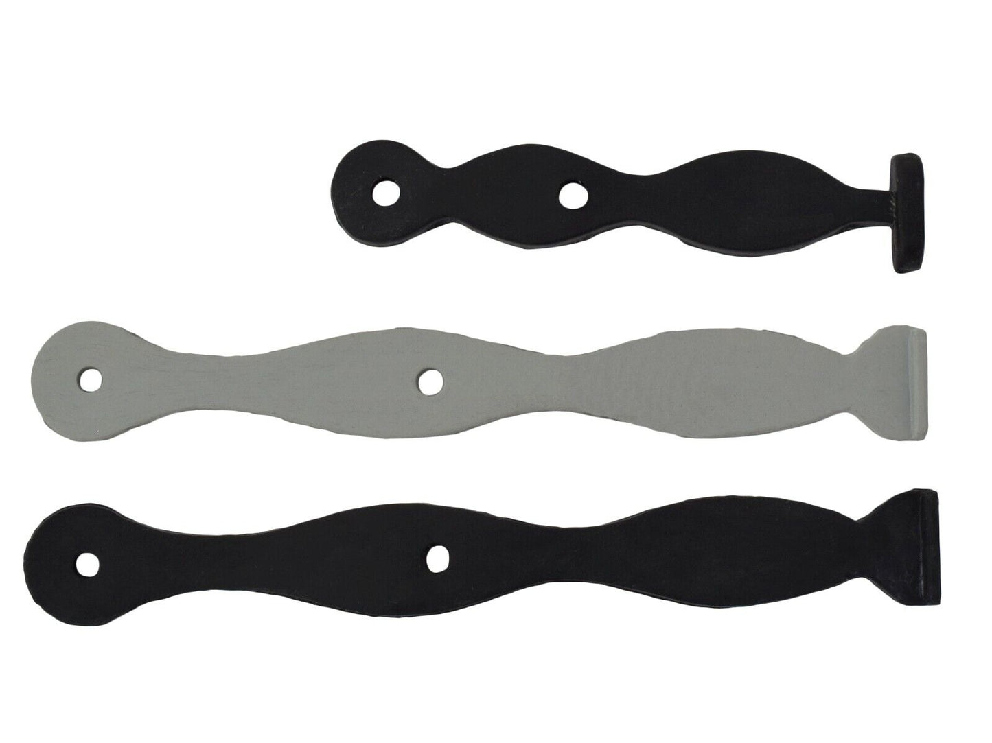 Classic Motorcycle & Car Frame Rubber Cable Securing Ties 3" 4 ½" 6" Grey Black