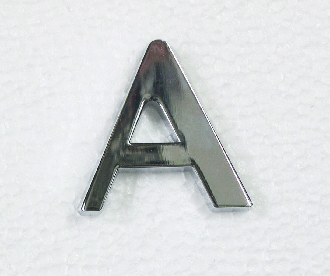 Triumph TR4 "A" Chrome Boot Badge TR4A, Triumph 617820