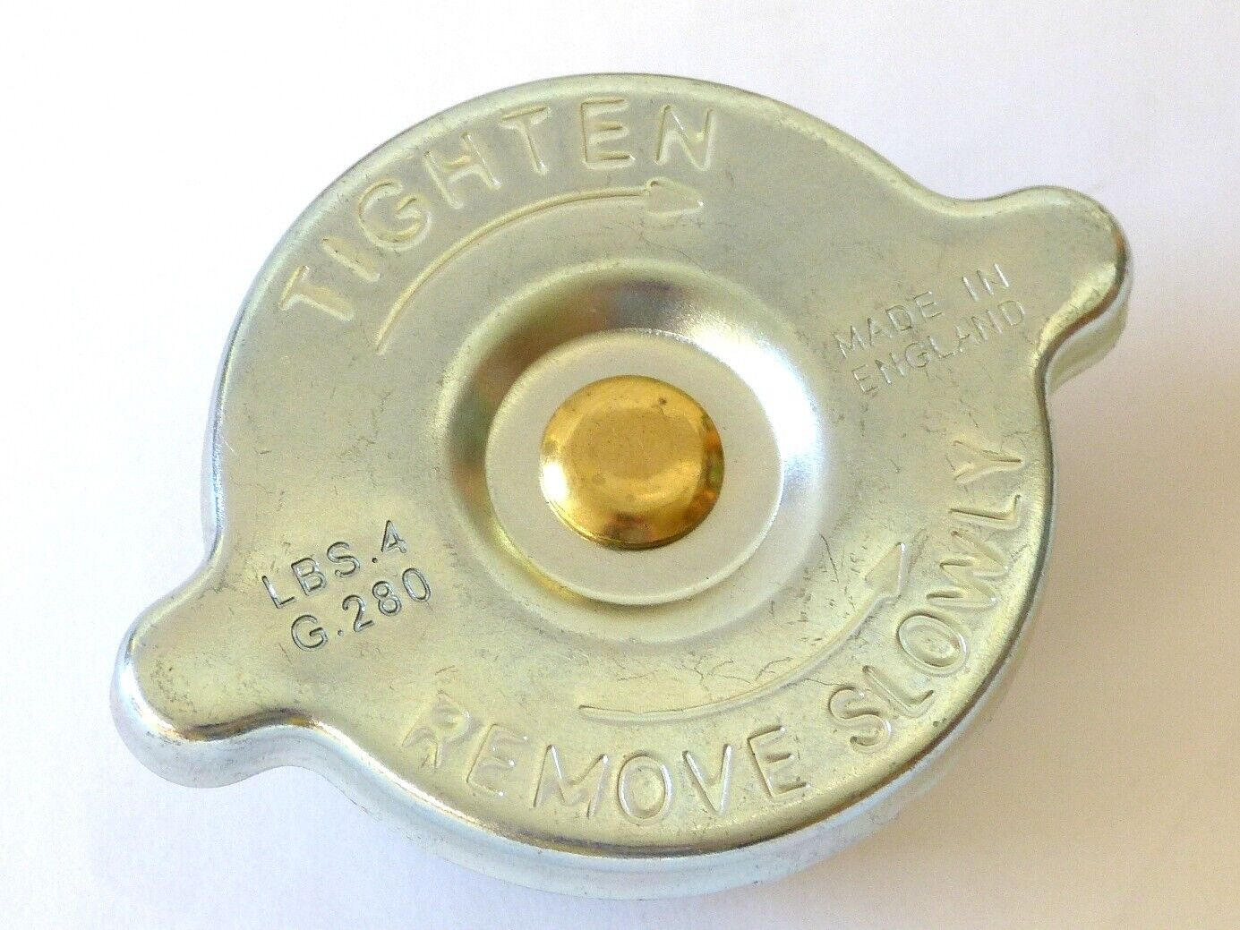 Radiator / Expansion Tank 4PSI Cap GRC103, Morris Minor Triumph TR2-3 Jaguar MGA