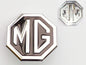 MGB MGBGT & MG Midget Black & Chrome Front Grill Badge, MG CHA544, British Made