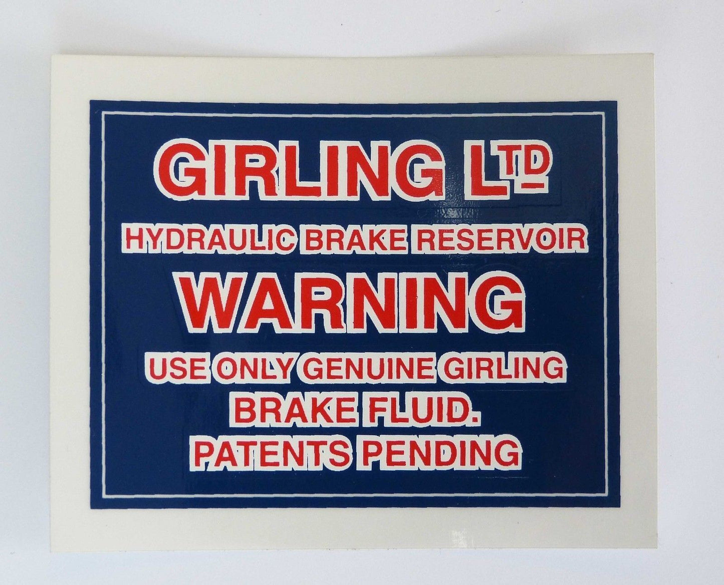 Austin Healey 3000, 100/4 Girling Metal Brake Fluid Reservoir BN1 & BN2, 3H920