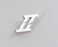 Austin Cooper Classic Mini Mk2 Chrome "2" or "II" Script Badge, BMC part; AVB192