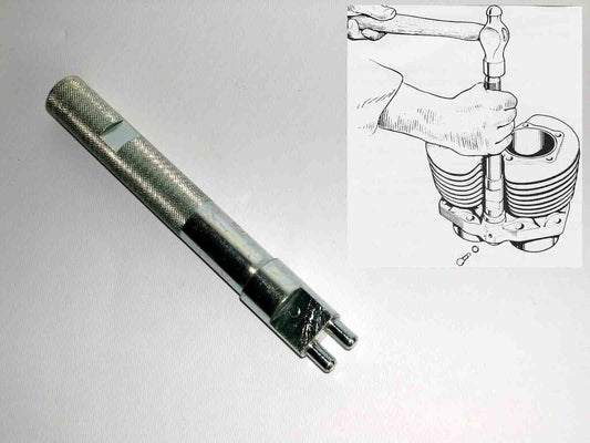 Triumph Twin Tappet Guide Block Tool, Triumph part 61-6008 & Z23, P201