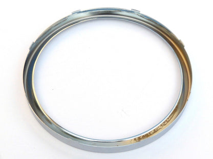 Smiths / British Jaeger New Chrome Gauge Half V 5" Bezel for Classic Cars