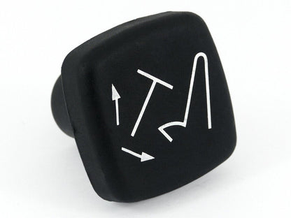Triumph 712909 TR250 TR5 TR6 Air Direction Pictorial Type Black Knob