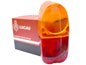Lucas L627 Rear Red & Amber Indicator Lens, Jaguar Jaguar XK150, Jaguar Mk2 Mk9
