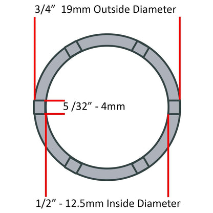 Vespa & Classic Motorcycle Clutch 6 Point Castellated Nut Undo / Removal Tool