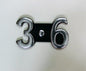Original Jaguar 3.6 Litre Badge, Part number; NOS Jaguar BBC9892