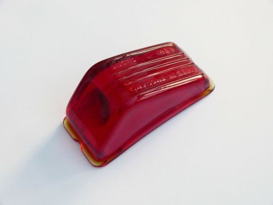 NOS L484 Lucas 572575 Glass Red Rear Light Lens for Singer Morris AEC etc